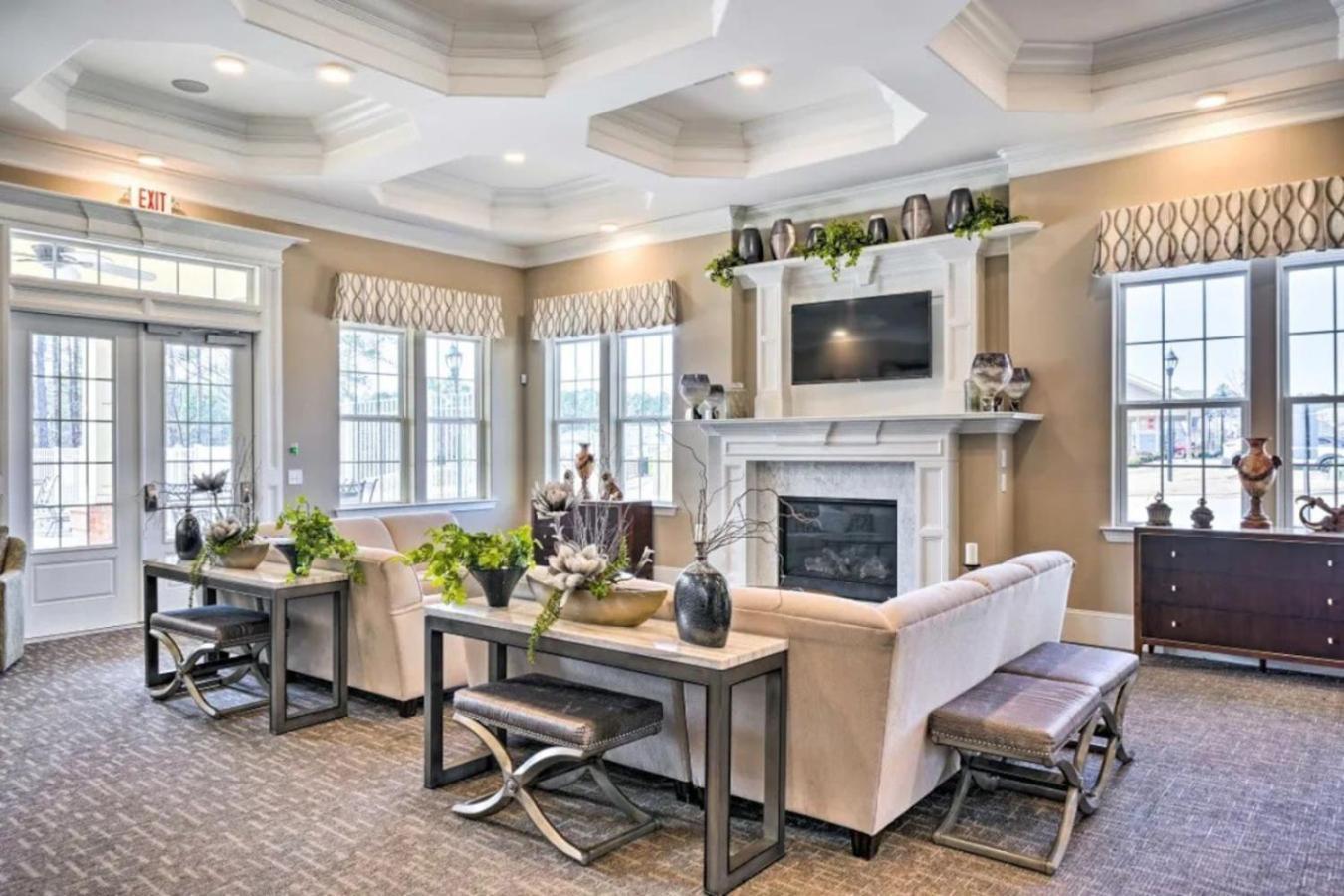 The Villas Buckingham 10 Mins To Rdu Airport Duke Downtown Durham Buitenkant foto
